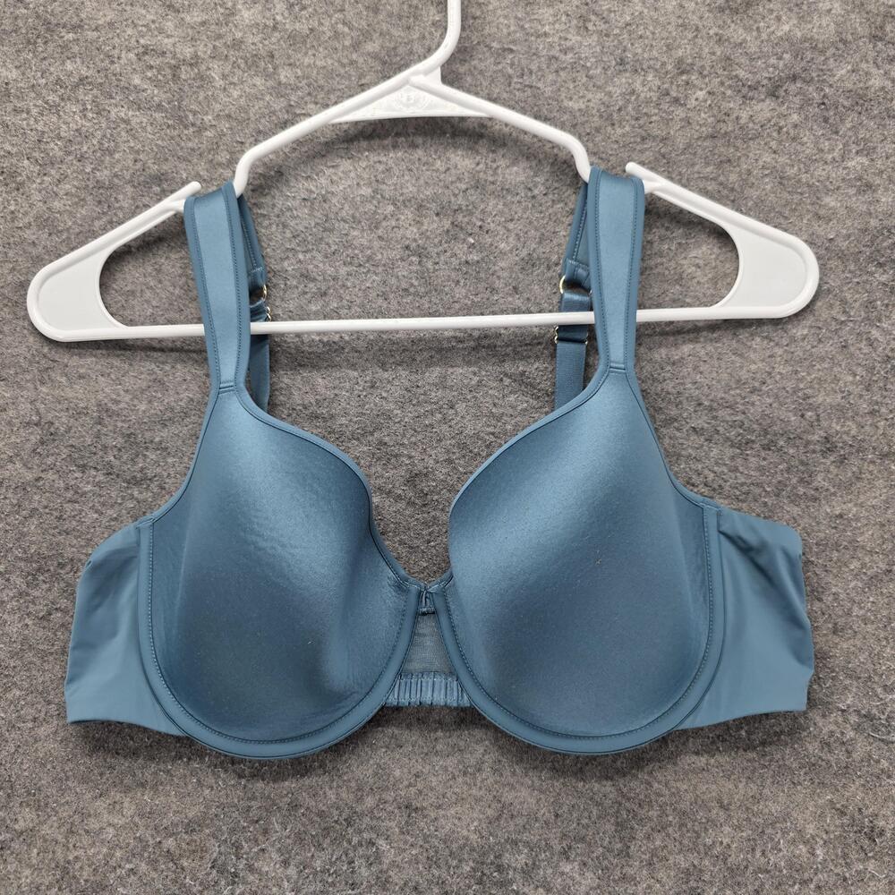 ThirdLove Bra Womens 34D Blue T-Shirt Underwire Molded Padded Full Coverage